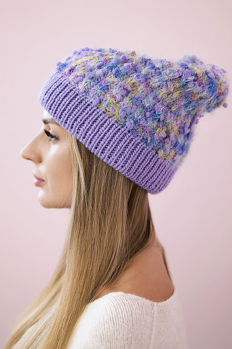 Σκουφάκι PORLINZA PURPLE, Χρώμα: μωβ, IVET.EU - Εκπτώσεις έως -80%