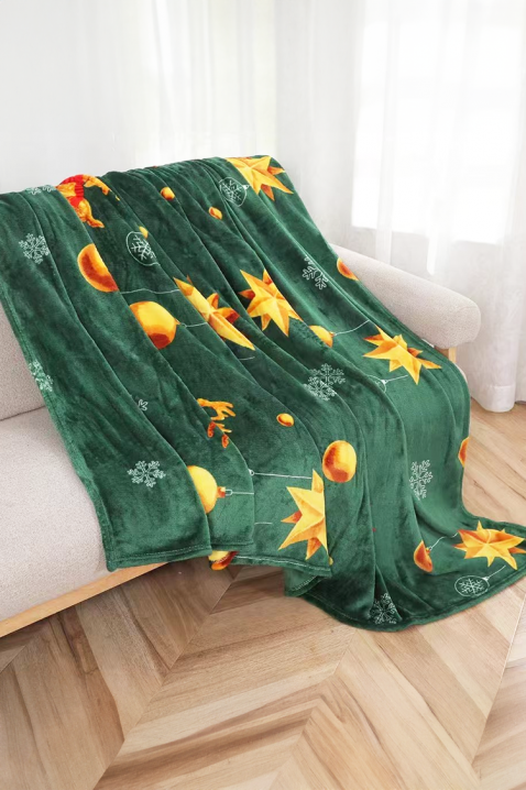 Κουβέρτα STRELODA 200x220 cm, Χρώμα: πράσινο, IVET.EU - Εκπτώσεις έως -80%