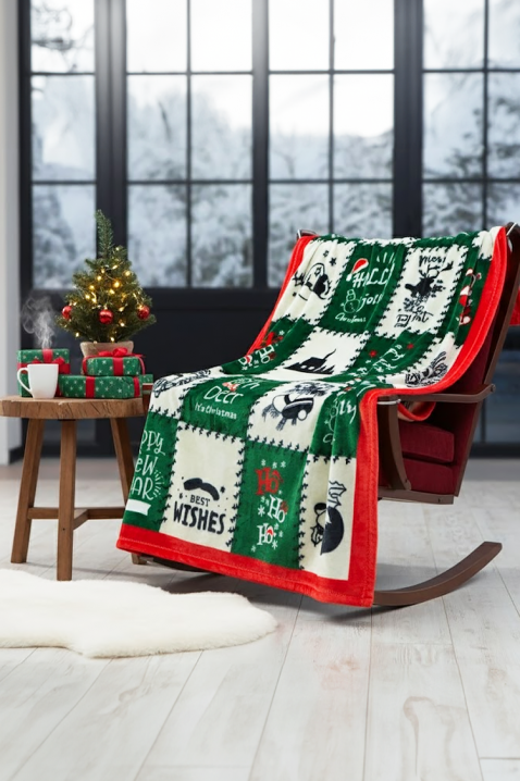 Κουβέρτα LIOFEDY GREEN 100x170 cm, Χρώμα: πράσινο, IVET.EU - Εκπτώσεις έως -80%