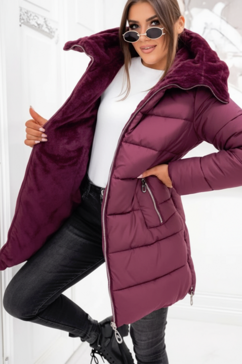 Μπουφάν RUZELDA PURPLE, Χρώμα: μωβ, IVET.EU - Εκπτώσεις έως -80%