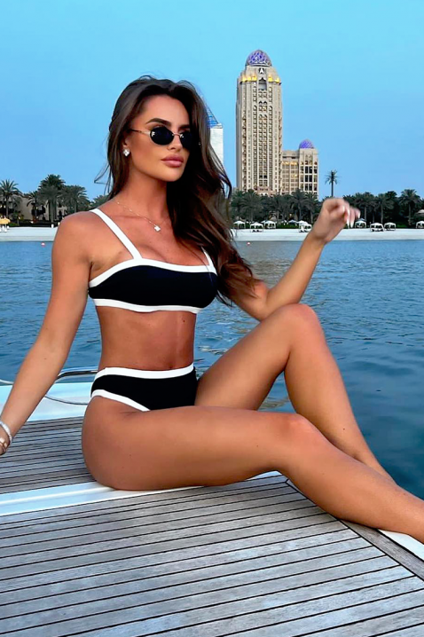 Μαγιό VOLMERFA, Χρώμα: μαύρο και άσπρο, IVET.EU - Εκπτώσεις έως -80%