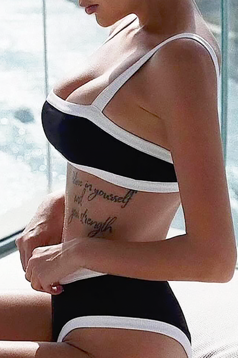 Μαγιό VOLMERFA, Χρώμα: μαύρο και άσπρο, IVET.EU - Εκπτώσεις έως -80%