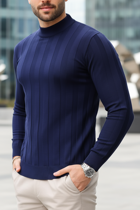 Ανδρική μπλούζα PATRIX NAVY, Χρώμα: σκούρο μπλε, IVET.EU - Εκπτώσεις έως -80%