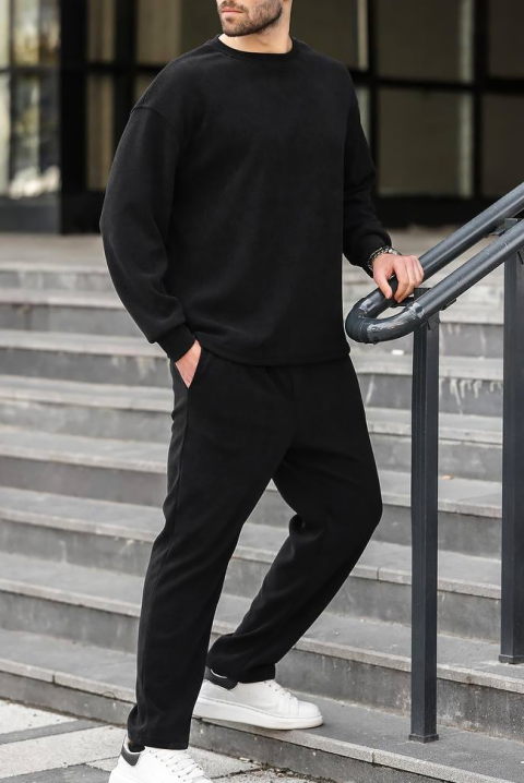 Ανδρικό σύνολο MERBEZO BLACK, Χρώμα: μαύρο, IVET.EU - Εκπτώσεις έως -80%