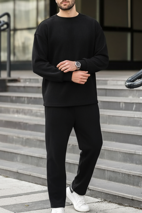 Ανδρικό σύνολο MERBEZO BLACK, Χρώμα: μαύρο, IVET.EU - Εκπτώσεις έως -80%