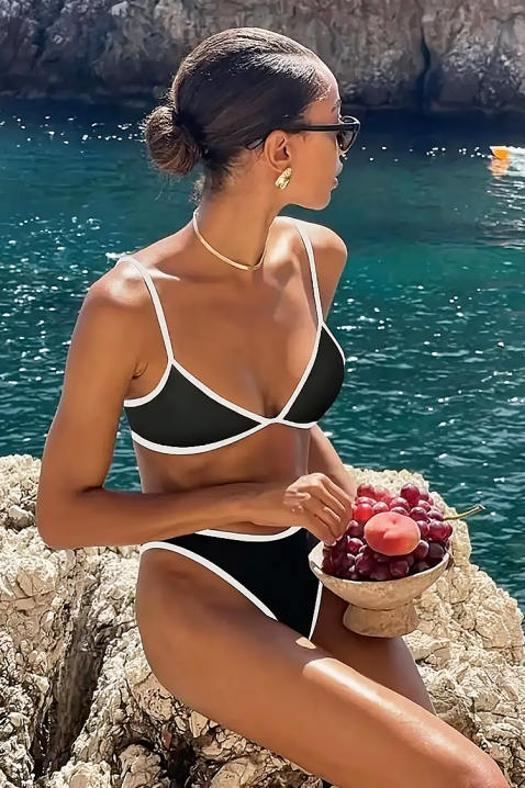 Μαγιό INELFEA, Χρώμα: μαύρο και άσπρο, IVET.EU - Εκπτώσεις έως -80%