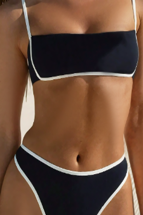 Μαγιό CARMELDA, Χρώμα: μαύρο και άσπρο, IVET.EU - Εκπτώσεις έως -80%