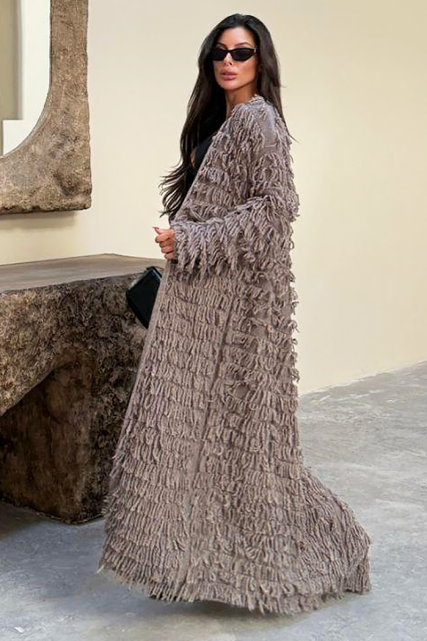 Ζακέτα VULGARZA MOCHA, Χρώμα: μόκα, IVET.EU - Εκπτώσεις έως -80%