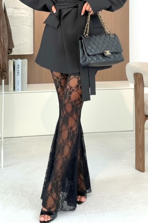 Παντελόνι MELIOSA, Χρώμα: μαύρο, IVET.EU - Εκπτώσεις έως -80%