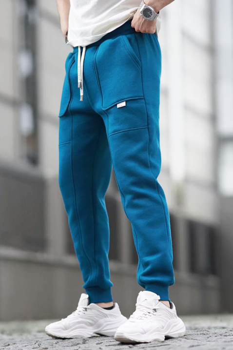 Ανδρικό παντελόνι LODRIGO BLUE - Παντελόνι | Ivet.EU Ανδρικό παντελόνι LODRIGO BLUE, Χρώμα: μπλε, IVET.EU - Εκπτώσεις έως -80%