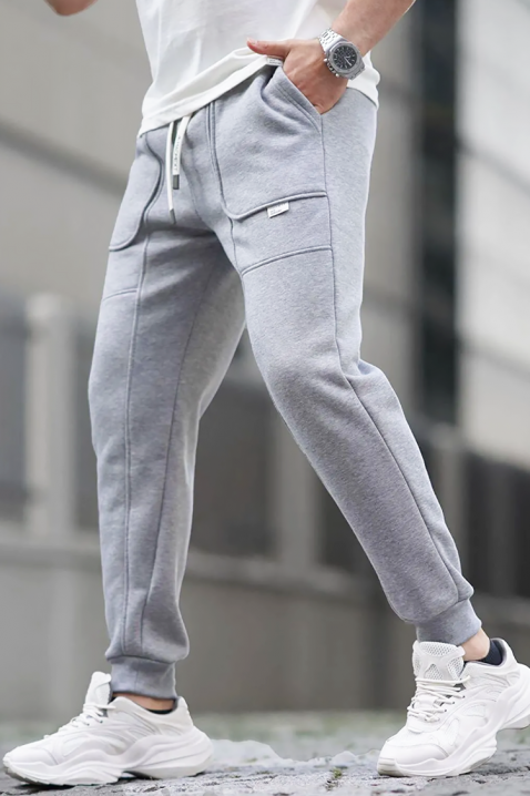 Ανδρικό αθλητικό LODRIGO GREY, Χρώμα: γκρι, IVET.EU - Εκπτώσεις έως -80%