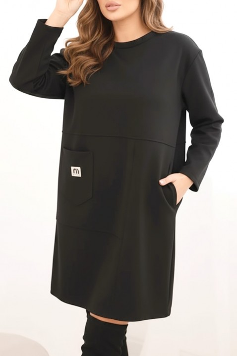 Τουνίκ DANZONA BLACK - Maxi μόδα | Ivet.EU Τουνίκ DANZONA BLACK, Χρώμα: μαύρο, IVET.EU - Εκπτώσεις έως -80%