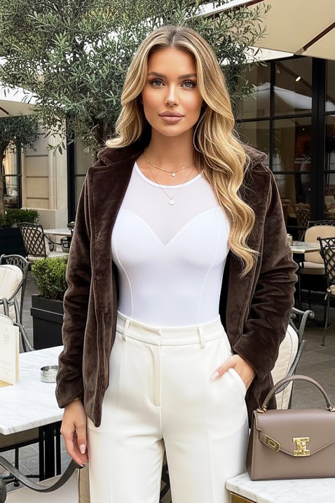 Τοπ - κορμάκι BRONZANA WHITE - Τοπ | Ivet.EU Τοπ - κορμάκι BRONZANA WHITE, Χρώμα: άσπρο, IVET.EU - Εκπτώσεις έως -80%