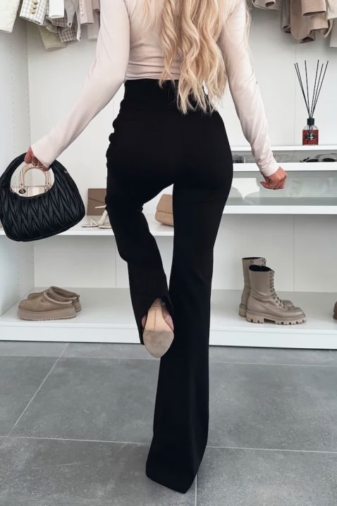 Παντελόνι VELGONSA BLACK, Χρώμα: μαύρο, IVET.EU - Εκπτώσεις έως -80%