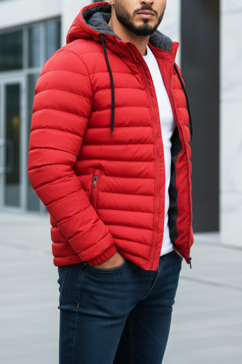 Ανδρικό μπουφάν TORENDO RED - Μπουφάν | Ivet.EU Ανδρικό μπουφάν TORENDO RED, Χρώμα: κόκκινο, IVET.EU - Εκπτώσεις έως -80%