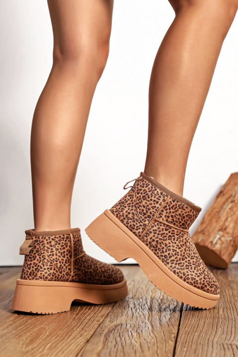 Γυναικεία μποτάκια VERILONA, Χρώμα: λεοπάρ, IVET.EU - Εκπτώσεις έως -80%