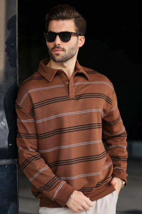 Ανδρική μπλούζα RELOFO CAMEL - Μπλούζες | Ivet.EU Ανδρική μπλούζα RELOFO CAMEL, Χρώμα: ανοιχτό καφέ, IVET.EU - Εκπτώσεις έως -80%