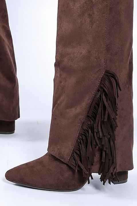 Μπότες MARIOLGA - Μπότες | Ivet.EU Μπότες MARIOLGA, Χρώμα: καφέ, IVET.EU - Εκπτώσεις έως -80%