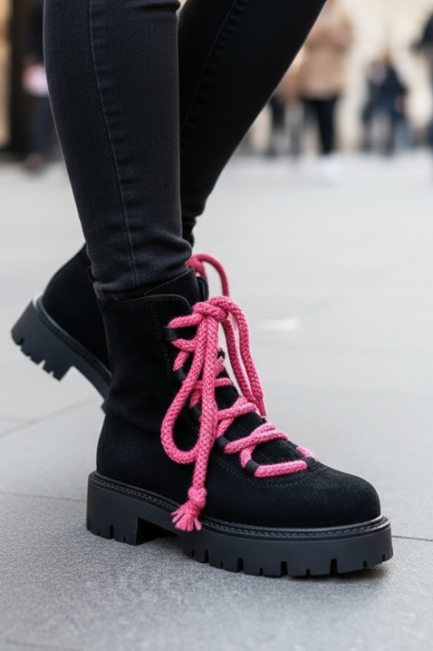 Γυναικείες μπότες EMILSENA BLACK, Χρώμα: μαύρο, IVET.EU - Εκπτώσεις έως -80%