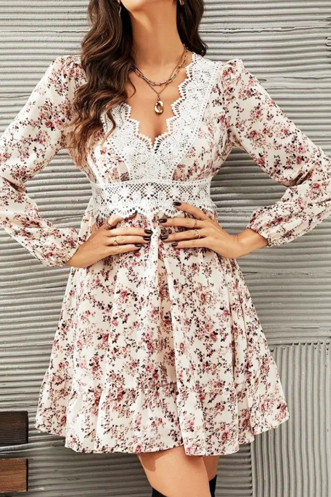 Φόρεμα HOLMERFA WHITE - Καθημερινά φορέματα | Ivet.EU Φόρεμα HOLMERFA WHITE, Χρώμα: άσπρο, IVET.EU - Εκπτώσεις έως -80%