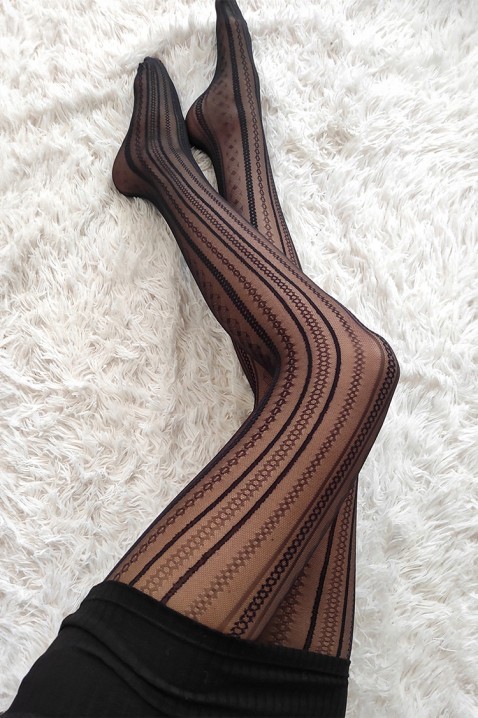 Καλσόν DELZOTA, Χρώμα: μαύρο, IVET.EU - Εκπτώσεις έως -80%