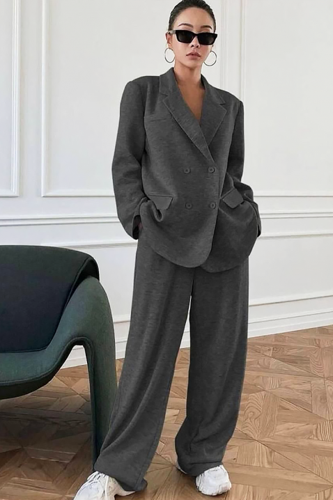 Σύνολο BENZOLA GRAFIT - Καθημερινά σύνολα | Ivet.EU Σύνολο BENZOLA GRAFIT, Χρώμα: γραφίτης, IVET.EU - Εκπτώσεις έως -80%