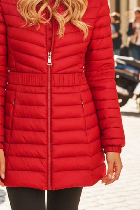 Μπουφάν GREMORLA RED, Χρώμα: κόκκινο, IVET.EU - Εκπτώσεις έως -80%