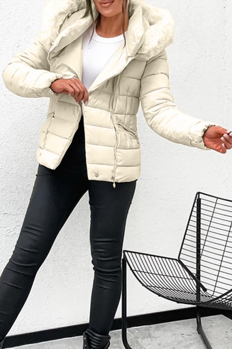 Μπουφάν ZOLTERNA WHITE, Χρώμα: άσπρο, IVET.EU - Εκπτώσεις έως -80%