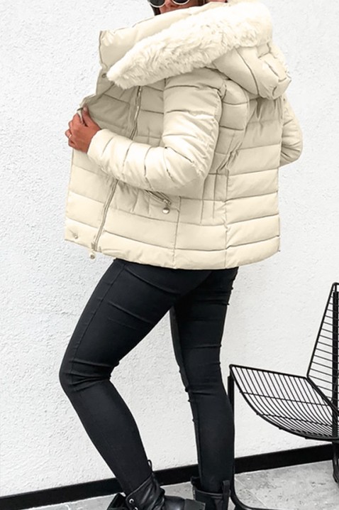 Μπουφάν ZOLTERNA WHITE, Χρώμα: άσπρο, IVET.EU - Εκπτώσεις έως -80%