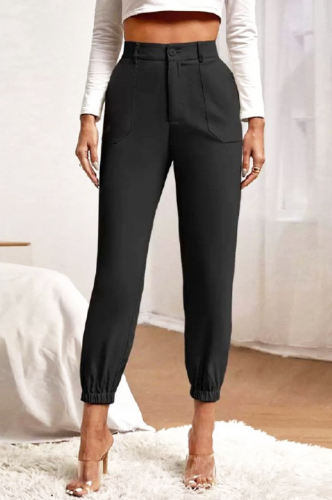 Παντελόνι DREVOLDA - Παντελόνια | Ivet.EU Παντελόνι DREVOLDA, Χρώμα: μαύρο, IVET.EU - Εκπτώσεις έως -80%