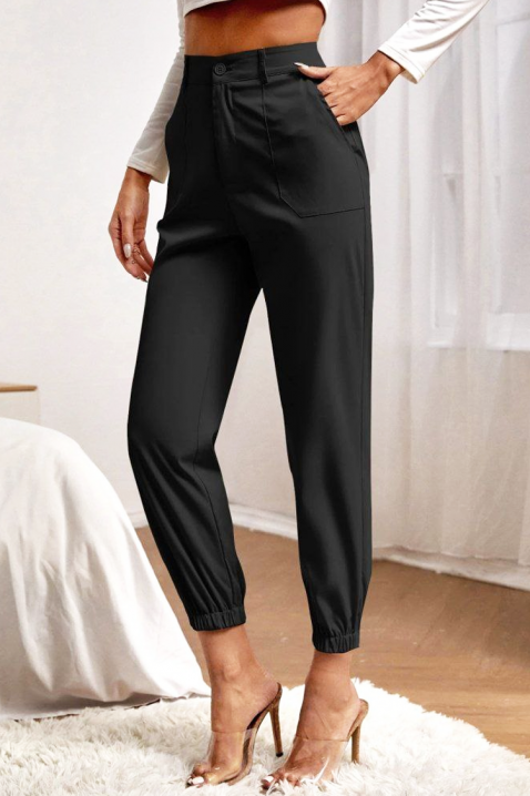 Παντελόνι DREVOLDA - Παντελόνια | Ivet.EU Παντελόνι DREVOLDA, Χρώμα: μαύρο, IVET.EU - Εκπτώσεις έως -80%