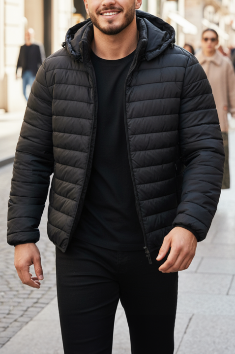 Ανδρικό μπουφάν VREMOLZO, Χρώμα: μαύρο, IVET.EU - Εκπτώσεις έως -80%