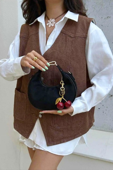 Γυναικεία τσάντα CHEROTA BLACK, Χρώμα: μαύρο, IVET.EU - Εκπτώσεις έως -80%