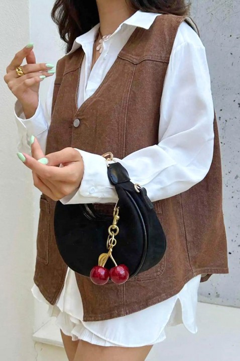 Γυναικεία τσάντα CHEROTA BLACK, Χρώμα: μαύρο, IVET.EU - Εκπτώσεις έως -80%