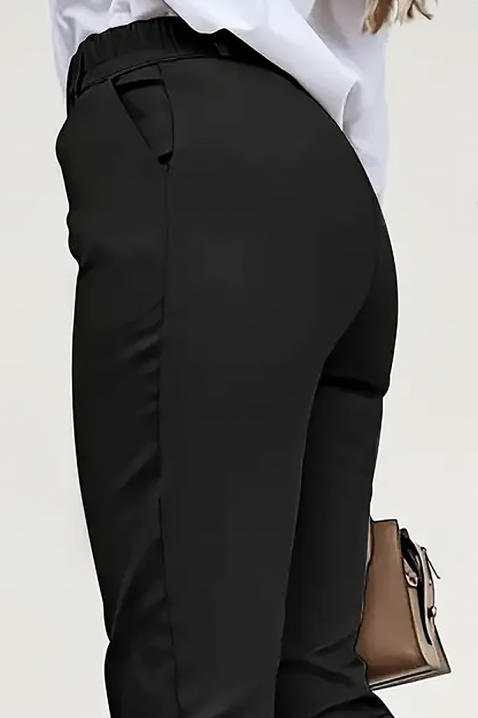 Παντελόνι LANELZA BLACK, Χρώμα: μαύρο, IVET.EU - Εκπτώσεις έως -80%