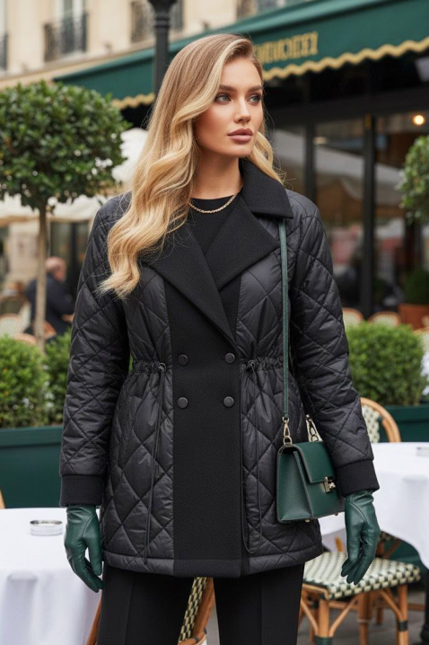 Μπουφάν DANSITA, Χρώμα: μαύρο, IVET.EU - Εκπτώσεις έως -80%