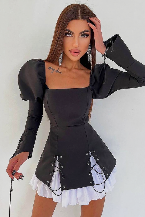 Φόρεμα TREBINISA, Χρώμα: μαύρο, IVET.EU - Εκπτώσεις έως -80%