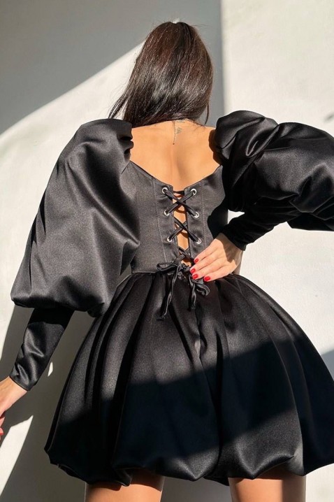 Φόρεμα OGOYSTA BLACK - Κοντά φορέματα | Ivet.EU Φόρεμα OGOYSTA BLACK, Χρώμα: μαύρο, IVET.EU - Εκπτώσεις έως -80%