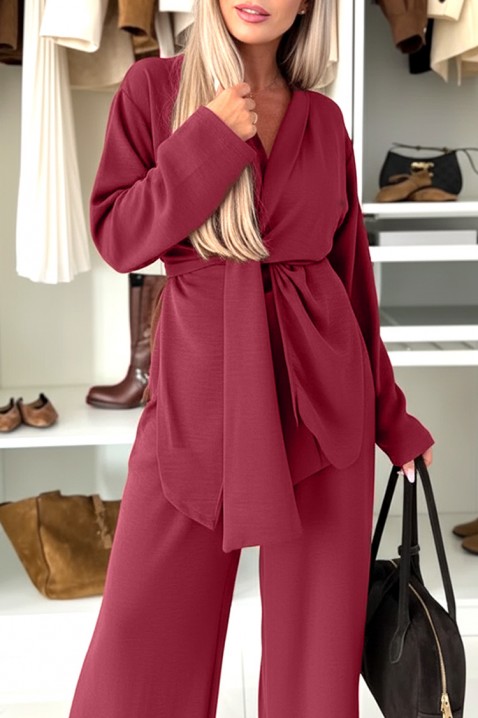 Σύνολο GOLZARFA BORDO, Χρώμα: μπορντό, IVET.EU - Εκπτώσεις έως -80%