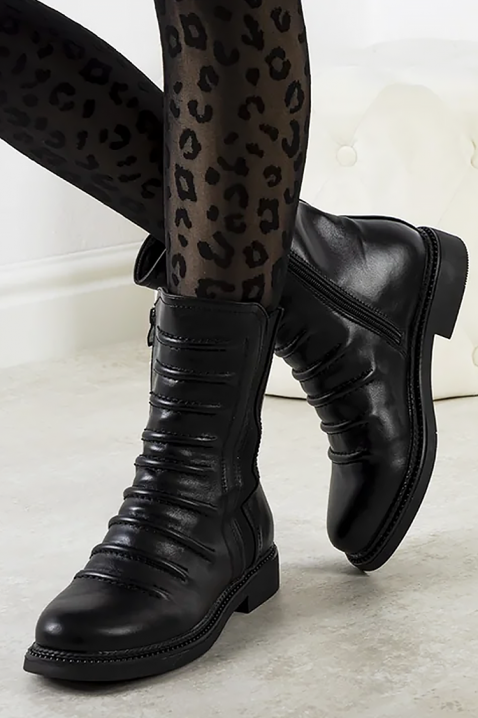 Γυναικεία μποτάκια TELVORTA, Χρώμα: μαύρο, IVET.EU - Εκπτώσεις έως -80%