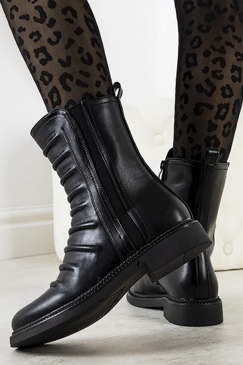 Γυναικεία μποτάκια TELVORTA, Χρώμα: μαύρο, IVET.EU - Εκπτώσεις έως -80%