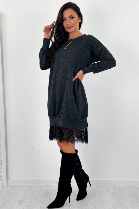 Φόρεμα MONSOVA, Χρώμα: γραφίτης, IVET.EU - Εκπτώσεις έως -80%