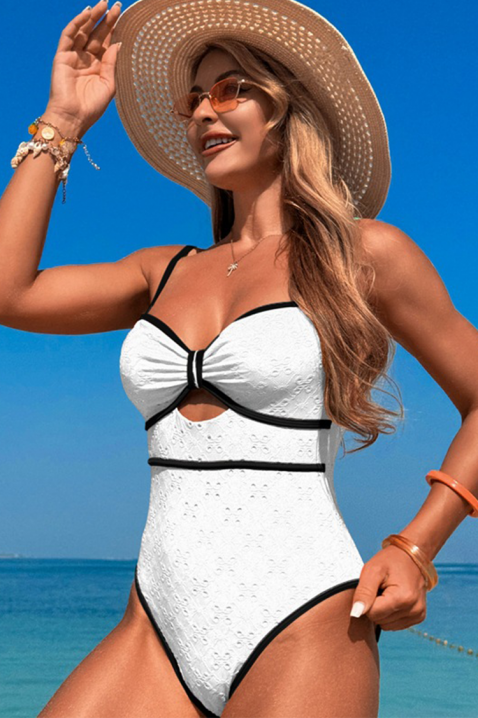 Ολόσωμο μαγιό SEOLJA WHITE, Χρώμα: άσπρο, IVET.EU - Εκπτώσεις έως -80%