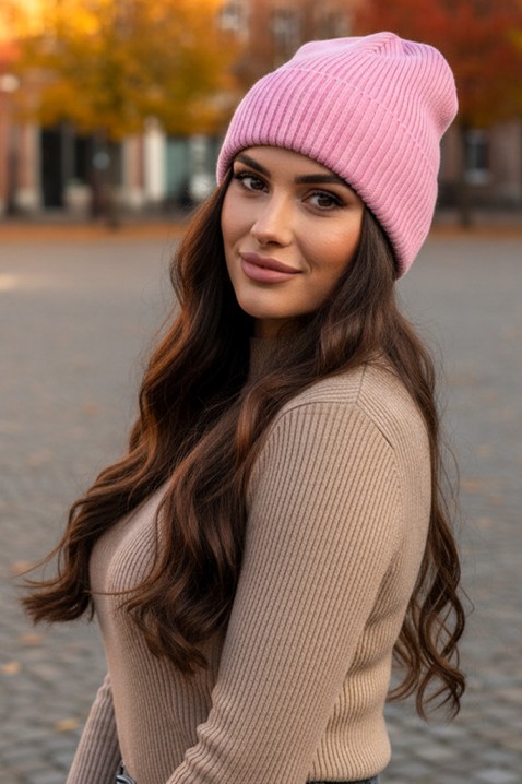 Σκουφάκι SNEROLZA PINK, Χρώμα: ροζ, IVET.EU - Εκπτώσεις έως -80%