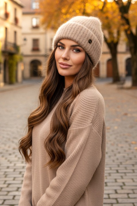 Σκουφάκι HELDRINZA BEIGE, Χρώμα: μπεζ, IVET.EU - Εκπτώσεις έως -80%