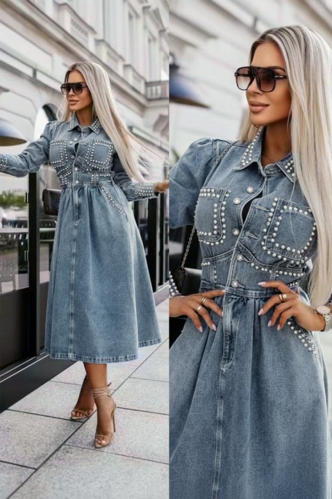 Φόρεμα BRALVENZA - Μακριά φορέματα | Ivet.EU Φόρεμα BRALVENZA, Χρώμα: μπλε, IVET.EU - Εκπτώσεις έως -80%