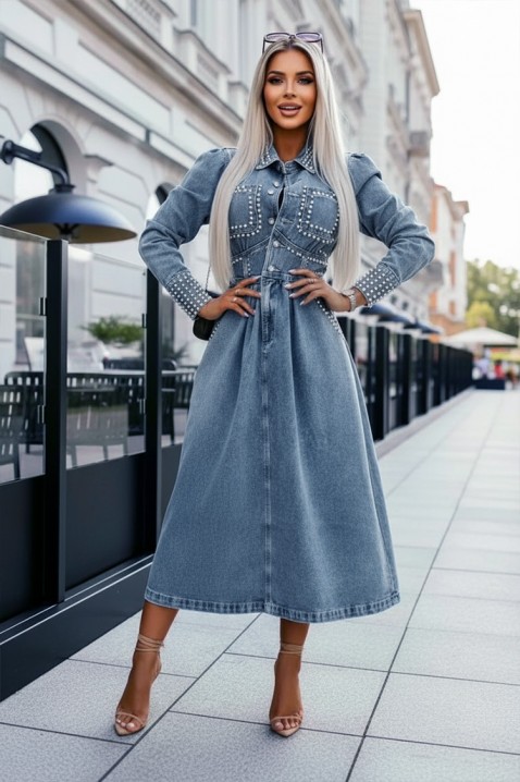 Φόρεμα BRALVENZA - Μακριά φορέματα | Ivet.EU Φόρεμα BRALVENZA, Χρώμα: μπλε, IVET.EU - Εκπτώσεις έως -80%