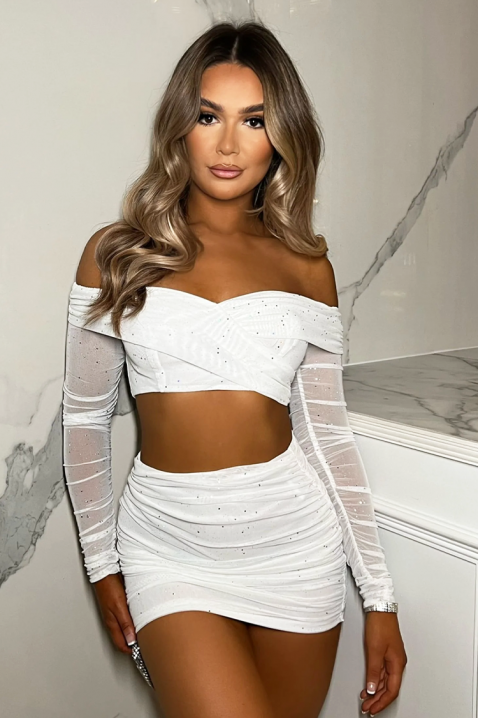 Σύνολο FANRELDA WHITE, Χρώμα: άσπρο, IVET.EU - Εκπτώσεις έως -80%