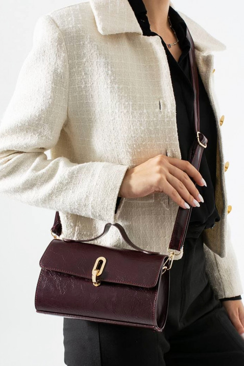 Γυναικεία τσάντα ZLARENDA BORDO, Χρώμα: μπορντό, IVET.EU - Εκπτώσεις έως -80%