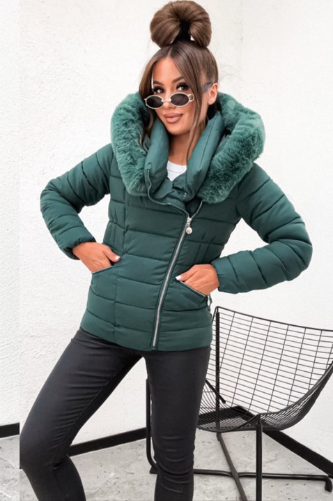 Μπουφάν ZOLTERNA GREEN, Χρώμα: πράσινο, IVET.EU - Εκπτώσεις έως -80%